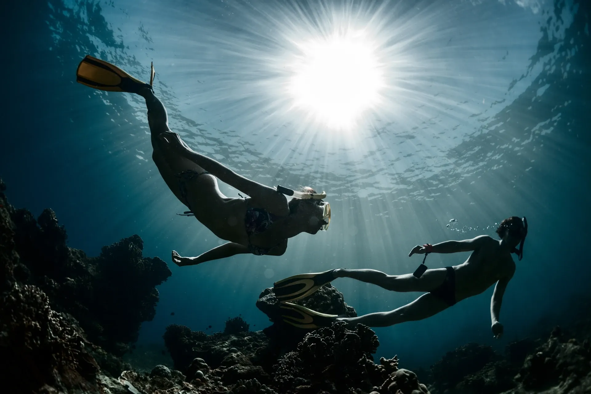 snorkeling in boracay