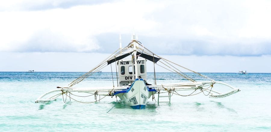 Toby diving boat boracay